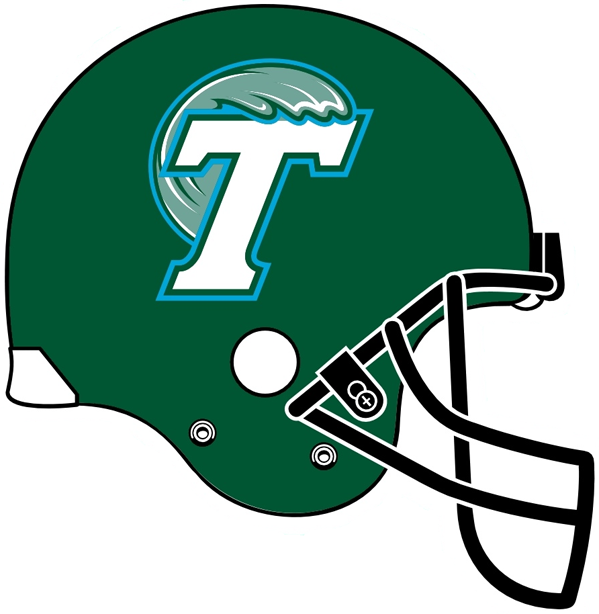 Tulane Green Wave 1998-Pres Helmet Logo DIY iron on transfer (heat transfer)